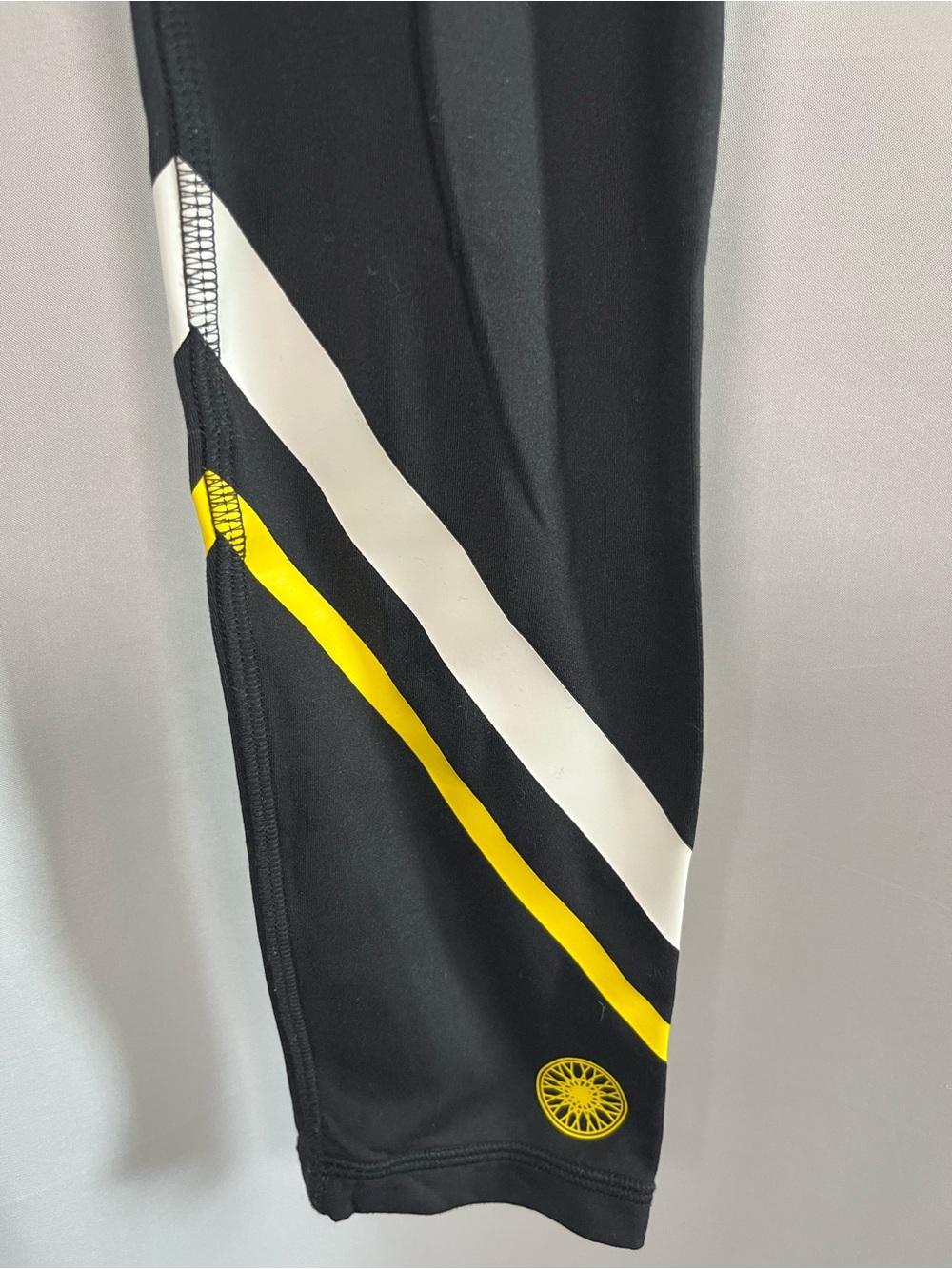 Tory Burch sport weightless chevron workout activewear leggings sz s - Picture 3 of 7